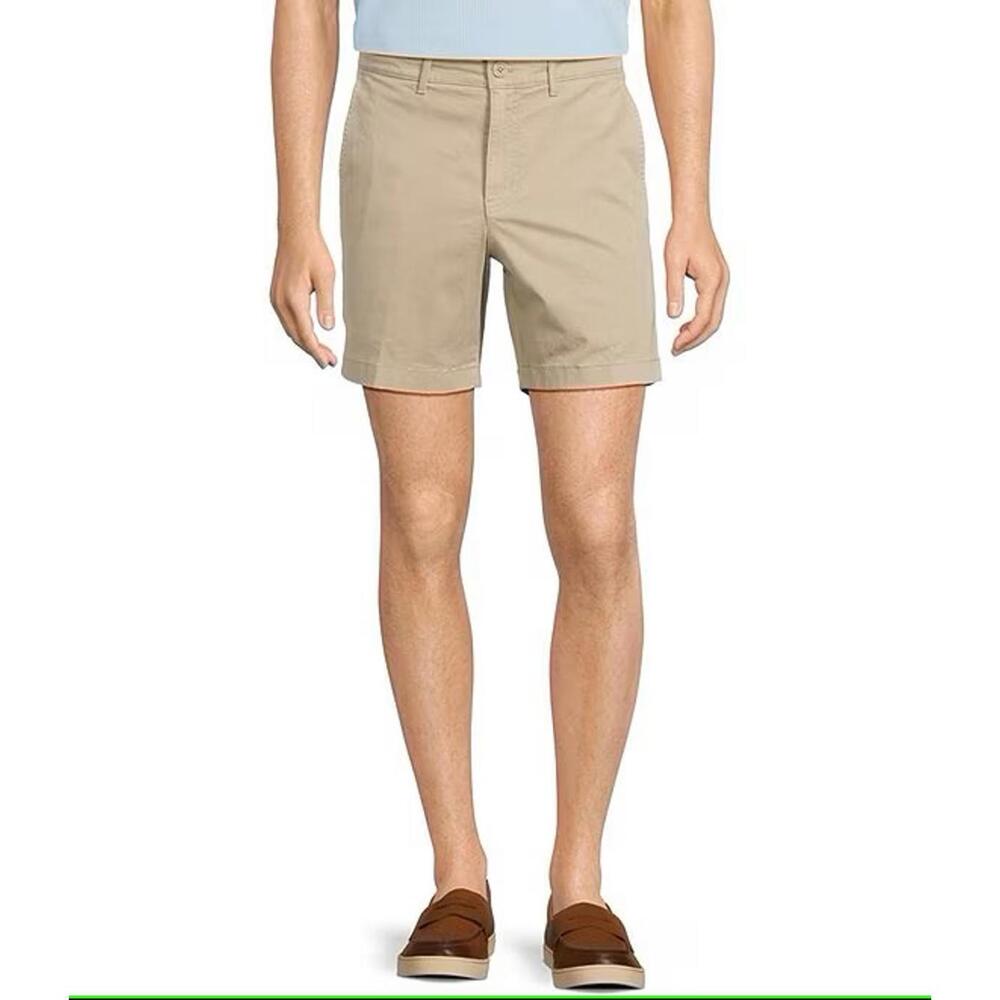 Roundtree‎ & Yorke Casuals Flat Front 7" Inseam Shorts - NWT (New)
